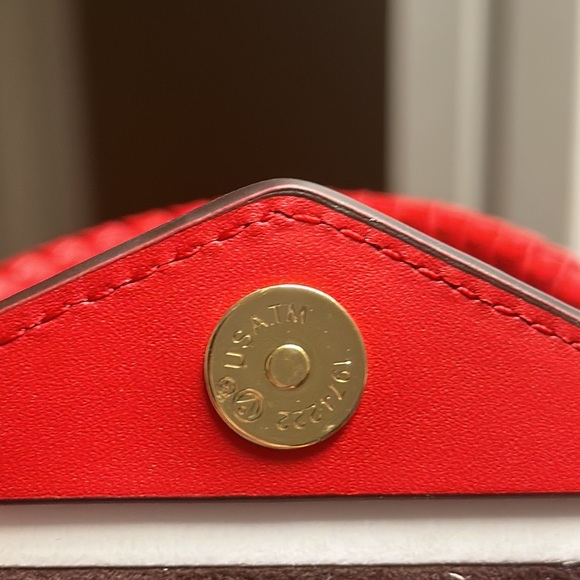 Michael Kors Blakley Red Handbag with strap and wallet NEW - Picture 16 of 16